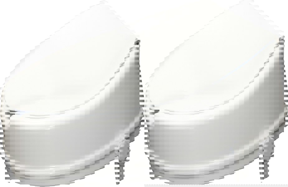 Aidapt 4 Inch Raised Toilet Seat lid