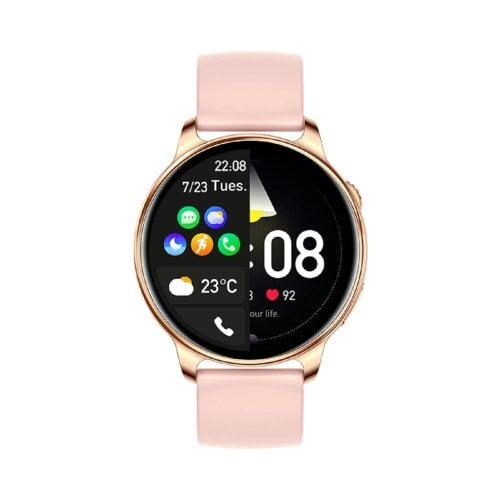Karen M Smartwatch 1.32" TFT HD Display, IP67, 260mAh, BLE5.0, Heart Rate, BT Calls, Fitcloud Pro - Pink