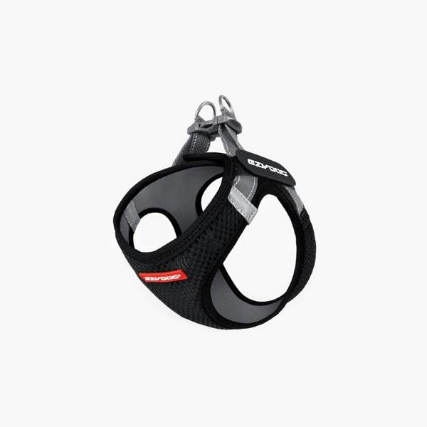 EzyDog FORMFIT® Mesh Dog Harness in Black