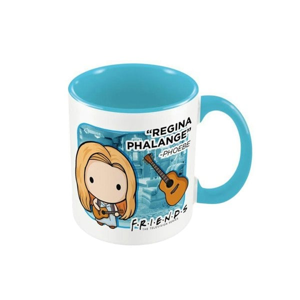 Friends Regina Phalange Chibi Phoebe Mug - White/Light Blue