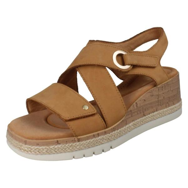 Clarks Ladies Clarks Wedge Sandals Kidiki Sun