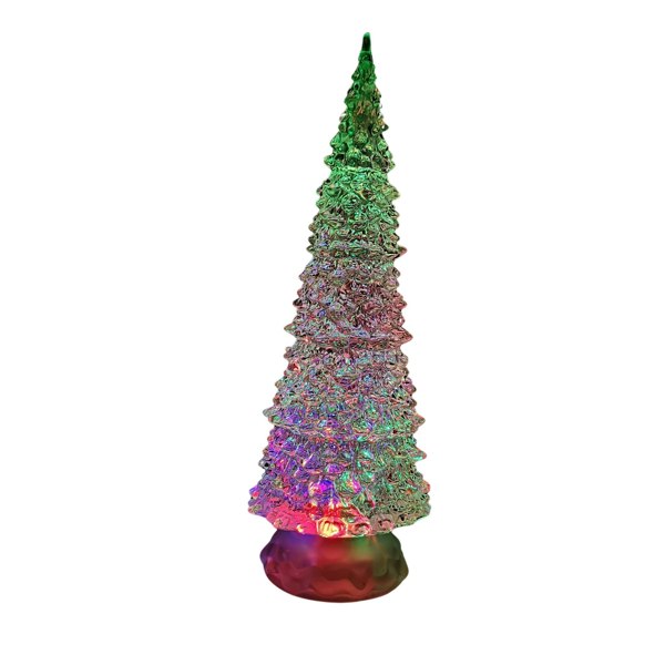 Samuel Alexander 30cm Dual Power Water Spinner Christmas Tree with Timer & Colour Changing LED's