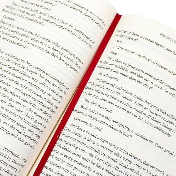 The Republic by Plato (Deluxe Hardback Sprayed Edge Edition)