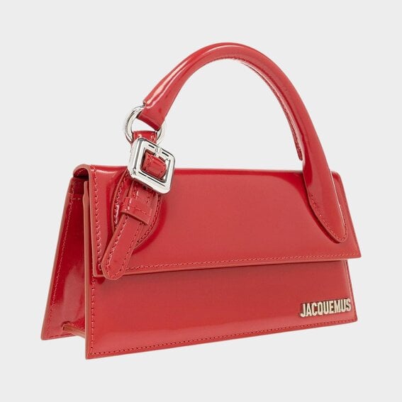Jacquemus Le Chiquito Long Boucle Red