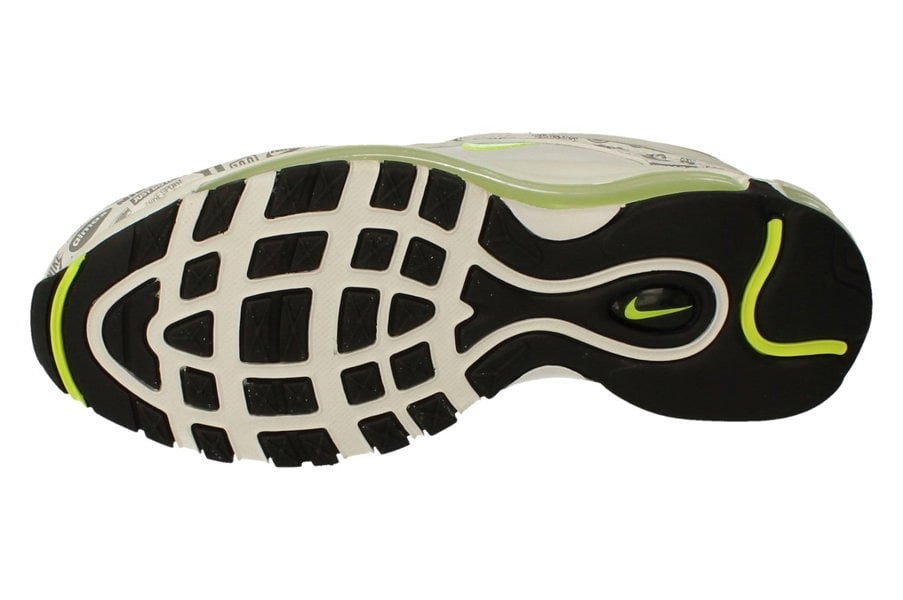Nike Air Max 97 Mens Dh0006  100 - White Volt Black Pure Platinum 100 - Photo 4
