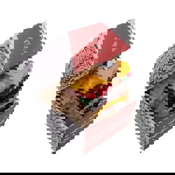 Anyfootwear 3 Pairs Multi-color Black Size 5-11 Fashion Socks With Pizza Sushi Design Happy Harajuku Skate Cotton Comfortable To Wear Christmas Gift