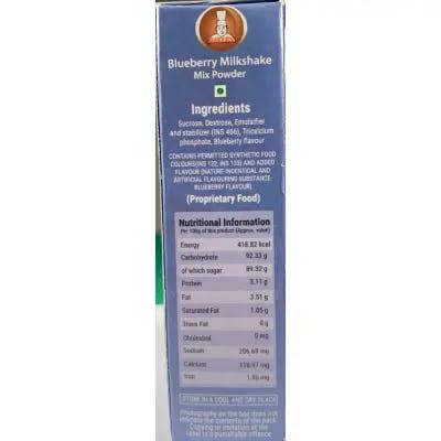 BAKERS MILKSHAKE MIX POWDER BLUEBERRY FLAVOUR 100g