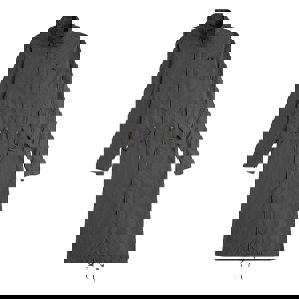 Fred Perry Mens Thin Straight Hem Parka - Gunmetal