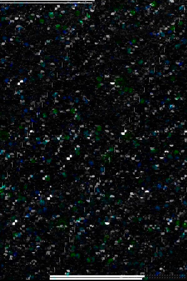 Multi Sequin & Velvet Bardot Maxi - Emerald Green DR3512