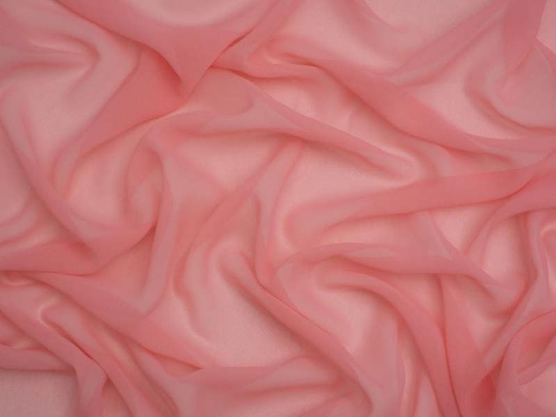 Minerva Core Range Minerva Light Sheer Chiffon Fabric - Plain Design Dressmaking Fabric, 110 cm / 44" Wide - per metre