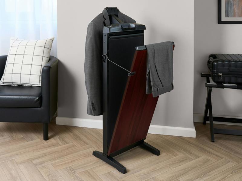 Corby 7700 Trouser Press in Mahogany - UK Plug