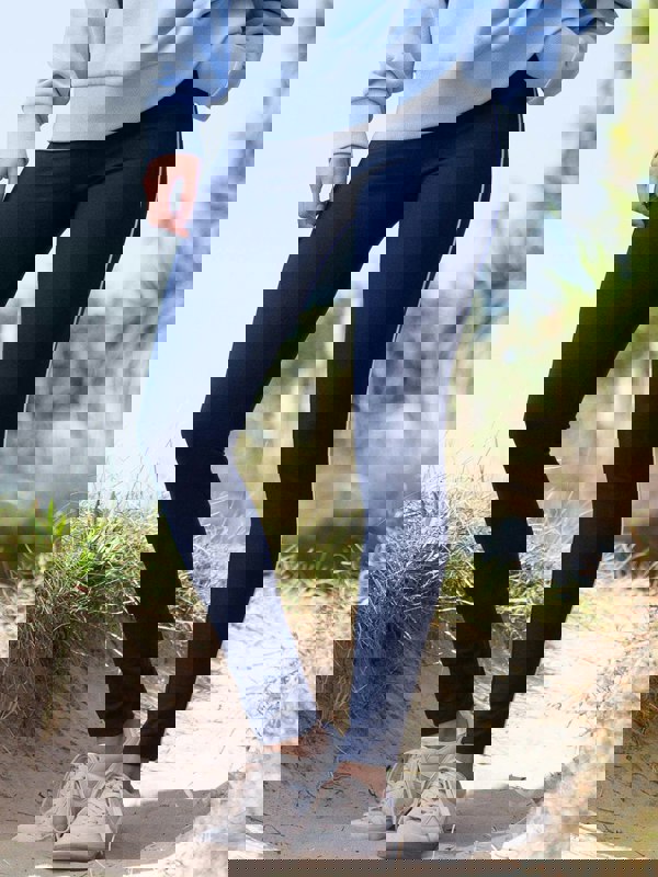 Kite Organic Lytchett Side Stripe Leggings Midnight