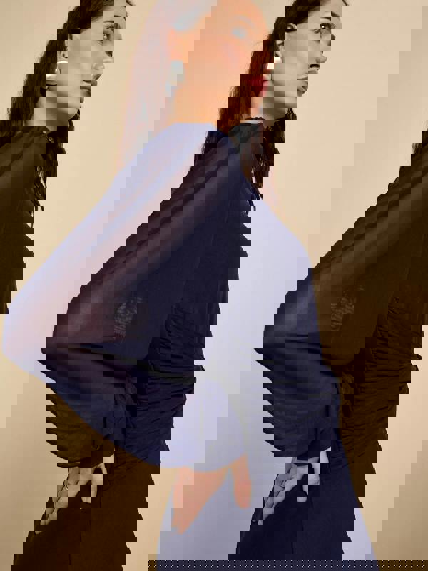 GWD Martha Knot Maxi Dress Navy