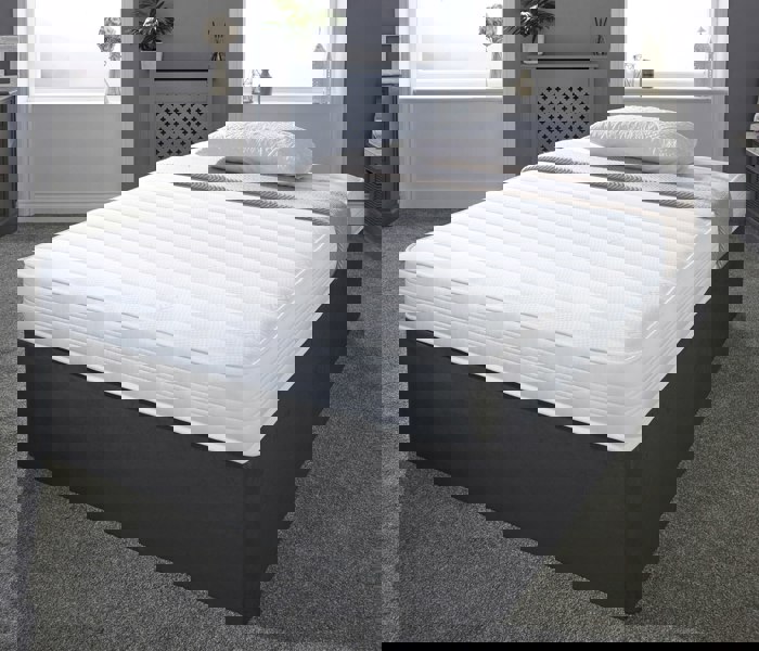 eXtreme Comfort Sirocco Airflow Hybrid Mattress - 18cm Deep, Spring & Memory Fibre Support