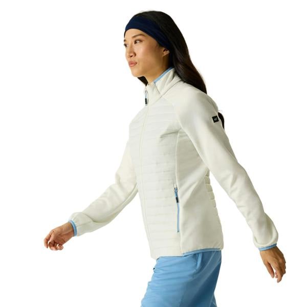 Regatta Womens/Ladies Clumber Hybrid Jacket - Barely White/Washed - 