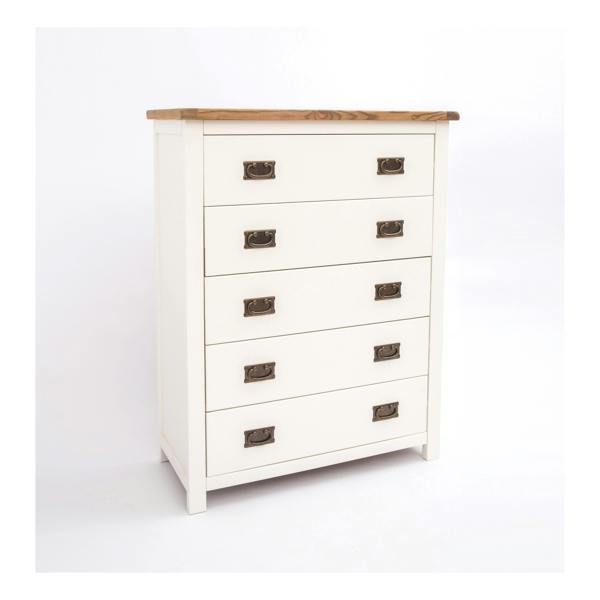 Cabinet Bits Lovere 5 Drawer Chest of Drawers Bras Drop Handle