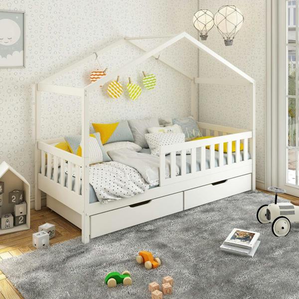 Noomi Froya Evolutionary House Bed White