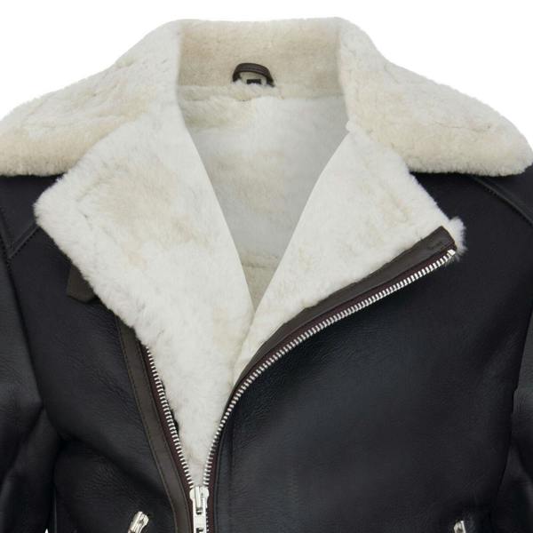 Infinity Leather Mens Sheepskin Leather Biker Jacket-Edmonton