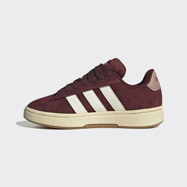 Adidas Grand Court Alpha 00s Women's Burgundy/White Trainers