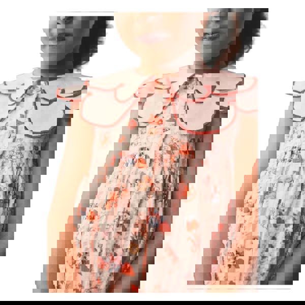 Cath Kidston Girls Collared Casual Dress - Red - 