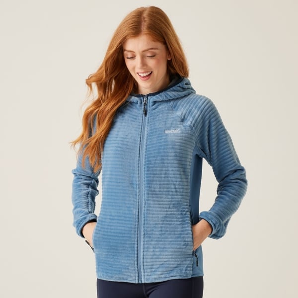 Regatta Women's Endra Hooded Fleece Jacket - Coronet Blue