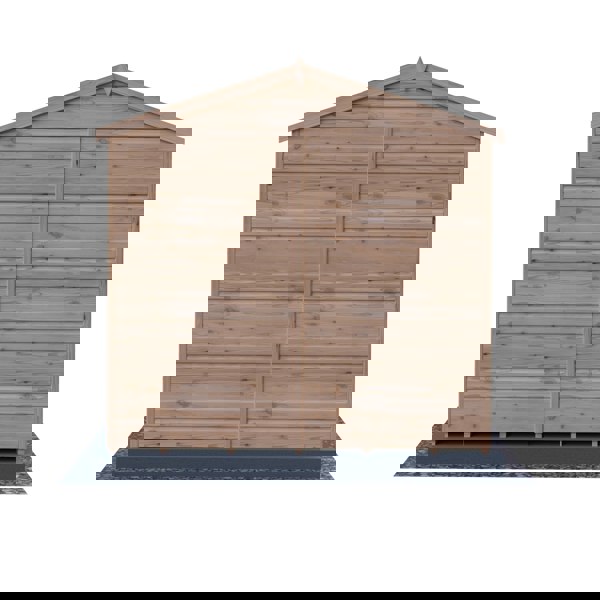 Shire Parham & Verandah 7x7 12mm interlock Clad wooden Summerhouse - Best Shed