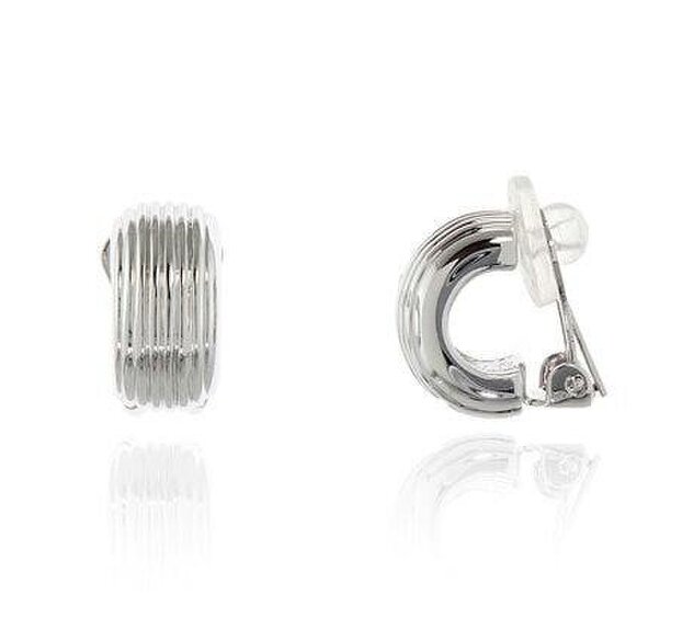 Cachet London Robbin Silver Clip On Earrings