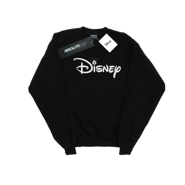 Disney Girls Mickey Mouse Head Logo Sweatshirt - Black