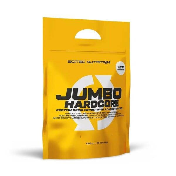 SciTec Jumbo Hardcore, Brittle White Chocolate - 5355g