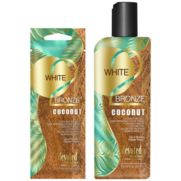 Devoted Creations White 2 Bronze Coconut Bronzer