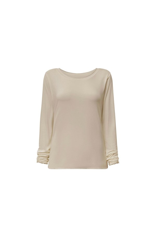 James Lakeland Long Sleeve Beige Top
