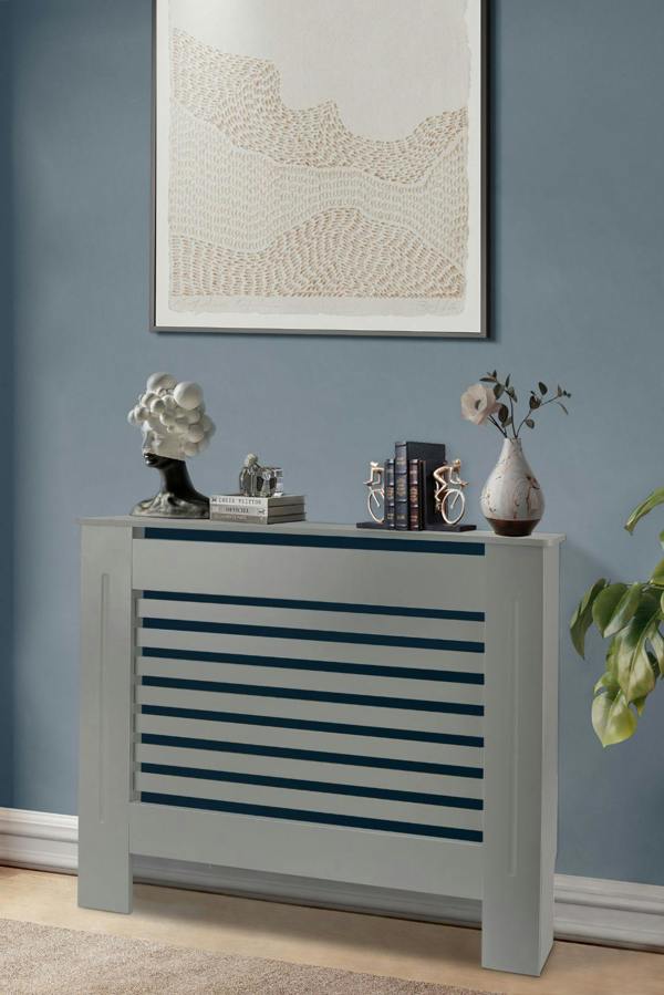 Grey Wooden Radiator cover
