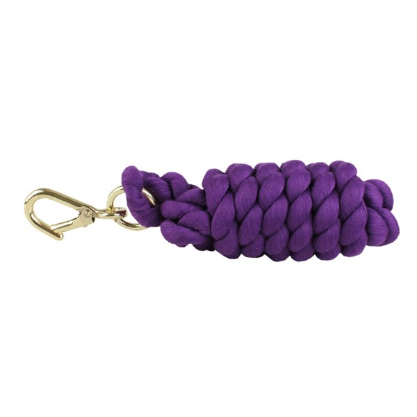 Shires Horse Lead Rope - Purple