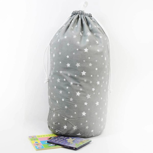 Multi Stars Toy Storage Bag - Happy Linen Company