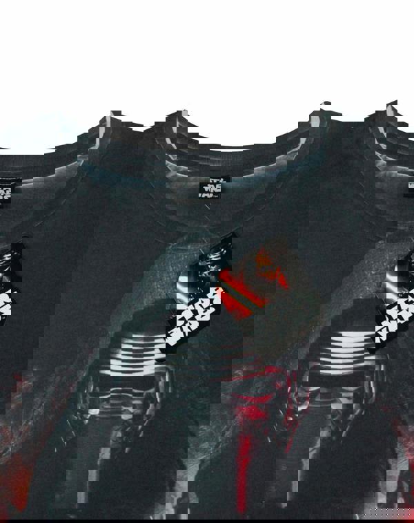 Star Wars Mens White Kylo Ren Short Sleeved T-Shirt