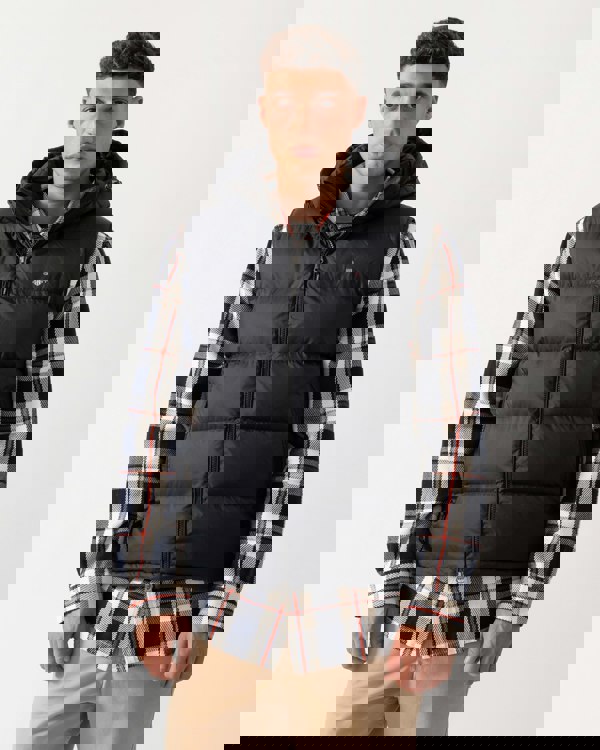 GANT Mens Active Cloud Puffer Vest - 5 Black