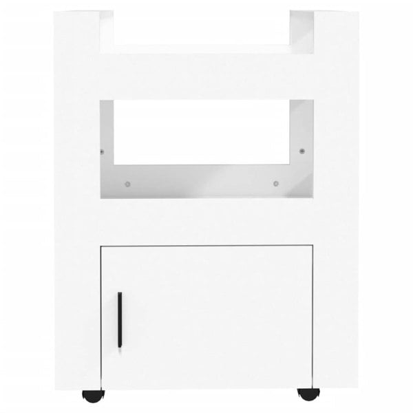 Berkfield Kitchen Trolley White 60x45x80 cm Engineered Wood