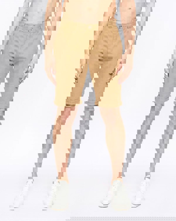 Crosshatch Sinwood Chino Shorts Sand