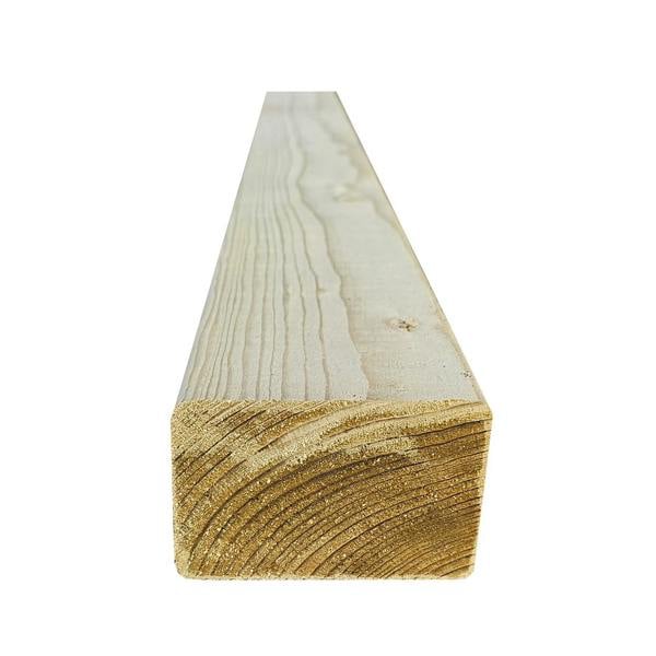 Snowdon Timber Treated 3x2" Timber - Decking Joists (T) 45mm (W) 70mm (L) 1.8m
