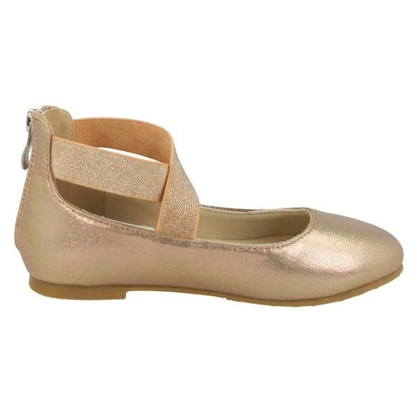 Spot On Girls Spot On Crossed Strap Ballerinas