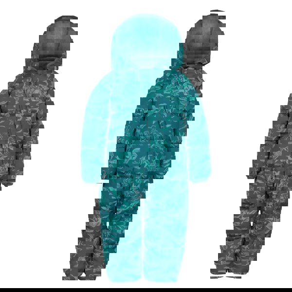 Mountain Warehouse Toddler Frosty Clouds Padded Snowsuit - Dark Teal