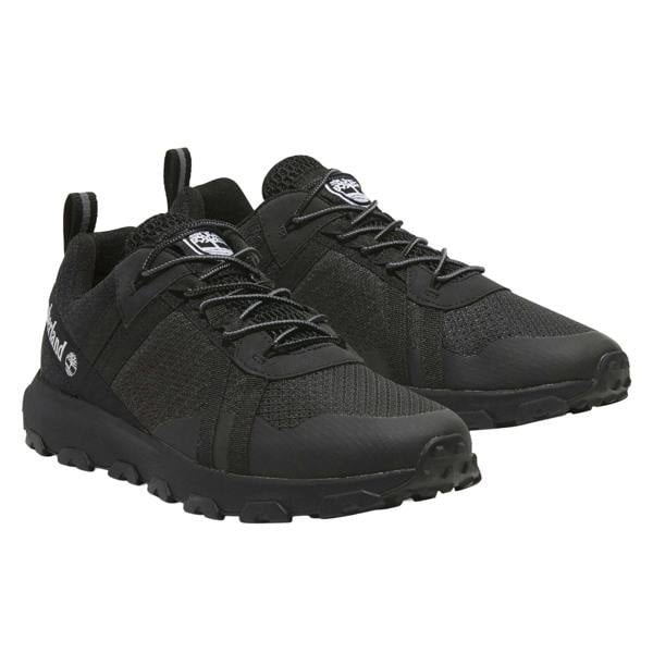 Timberland Mens Winsor Trail Low Waterproof Trainers - Black