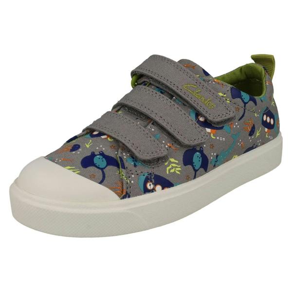Clarks Boys Clarks Machine Washable Casual Shoes City Vibe