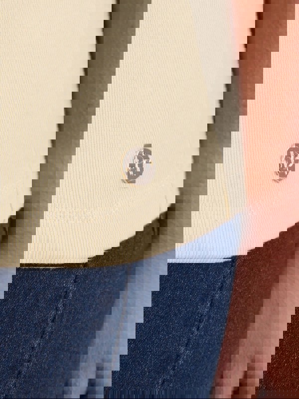 PennyPlain High Back V-neck Top - Lemon