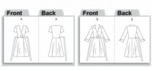 Vogue Sewing Pattern 8379, Dresses for Women, 16-18-20-22 - Easy