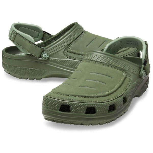 Crocs Yukon Vista II Polyurethane Men's Army Green Clogs