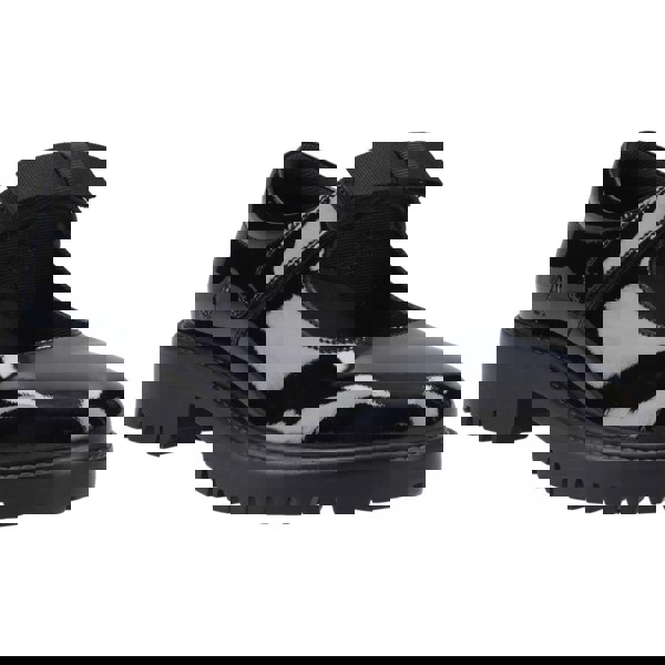 Hush Puppies Astrid Bow Leather Girls's Black Shoes