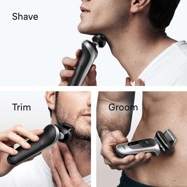 Braun Series Shavers Series 6 62-S7650CC Silver Electric Shaver - Additional 4