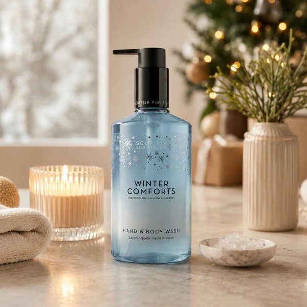 Scottish Fine Soaps Scottish Fine Soaps Winter Comforts Hand Care Set 2X300ml Pump Bottles Duo