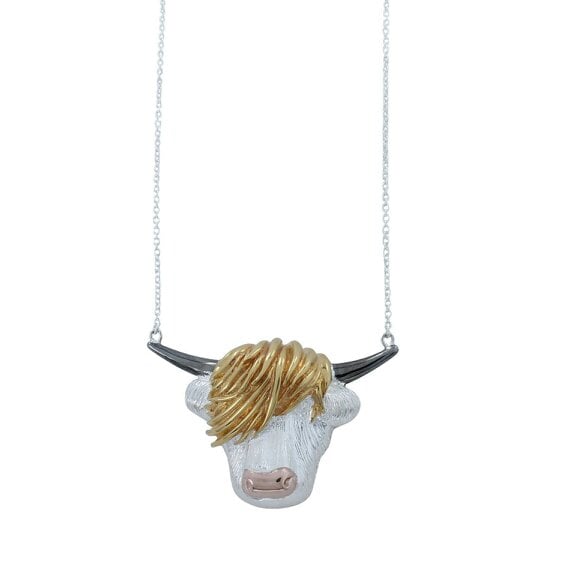 Reeves & Reeves Super Highland Cow Necklace
